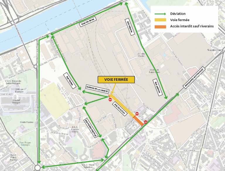 Infos Riverains : Fermeture De La Rue De Clichy – Prolongement Jusqu'à ...